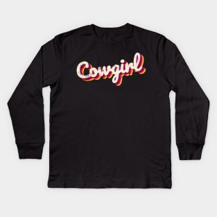 Cowgirl Kids Long Sleeve T-Shirt